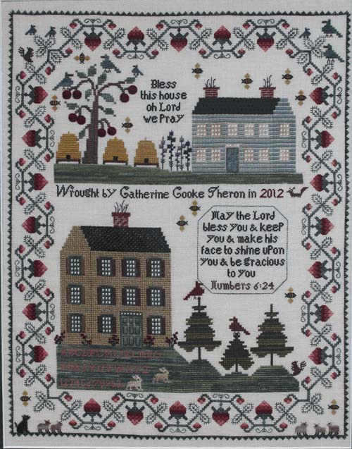 "Bless This House" Sampler with Catherine Theron